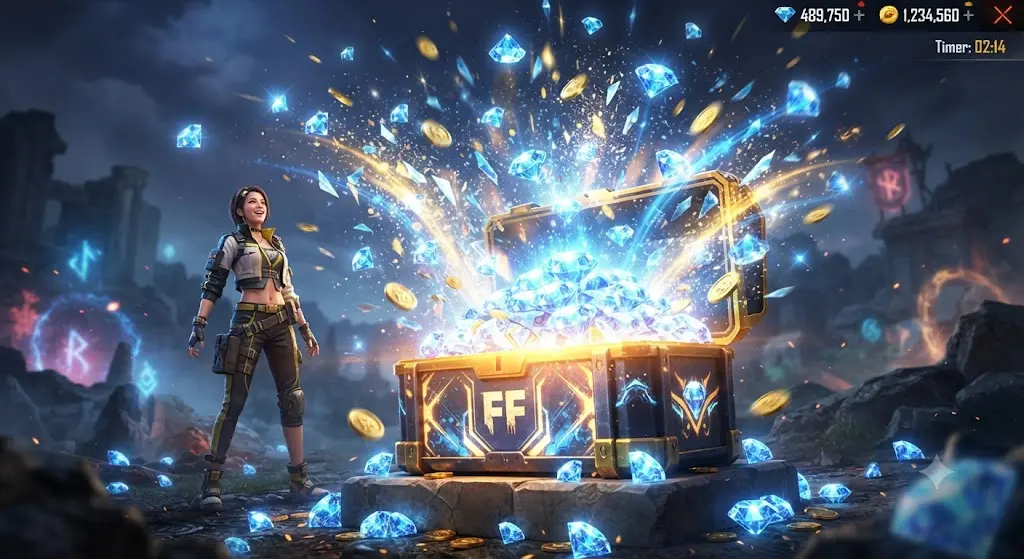 Nhận Kim Cương Free Fire Miễn Phí